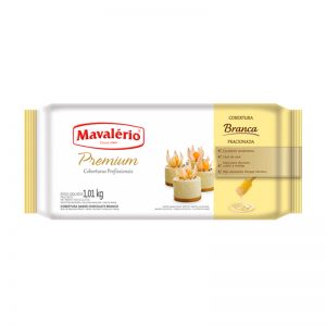 COBERTURA FRACIONADA PREMIUM MAVALÉRIO BRANCO 1,01KG