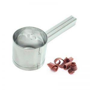 RASPADOR CHOCOLATE REDONDO INOX