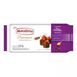 COBERTURA FRACIONADA PREMIUM MAVALÉRIO MEIO AMARGO 1,01KG