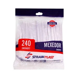 MEXEDOR DE CAFÉ STRAWPLAST GRANDE 240UN