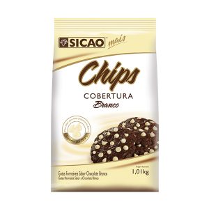 COBERTURA SICAO CHIPS BRANCO 1,01KG