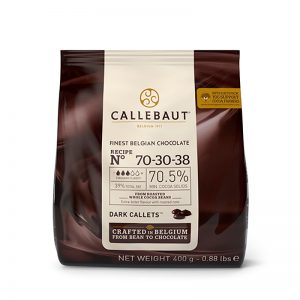 CHOCOLATE CALLEBAUT GOTAS AMARGO 70,5% 400G