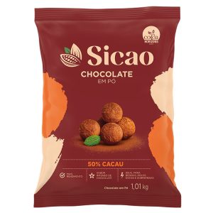 CHOCOLATE EM PÓ 50% CACAU SICAO 1,01KG