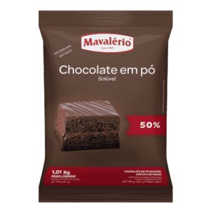 CHOCOLATE EM PÓ 50% MAVALÉRIO 1,01KG