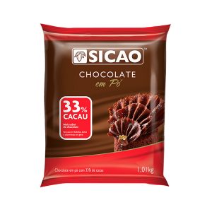 CHOCOLATE EM PÓ 33% CACAU SICAO 1,01KG