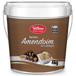 RECHEIO VABENE AMENDOIM COM PEDAÇOS 4KG