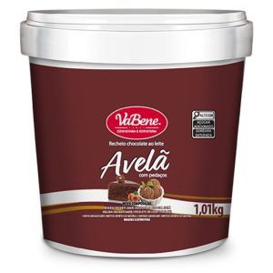 RECHEIO VABENE CHOCOLATE AO LEITE COM AVELÃ 1,01K