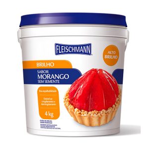 COBERTURA FLEISCHMANN MORANGO SEM SEMENTE 4KG