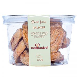 BISCOITO PALMIER INSEPARÁVEL 24X100G