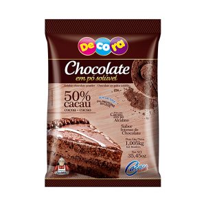 CHOCOLATE PO 50% DECORA 1,005KG