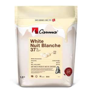CHOCOLATE CARMA WHITE NUIT 37% BRANCO 1,5KG