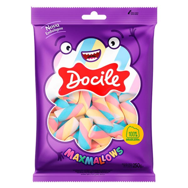 MAXMALLOWS BAUNILHA DOCILE 250G