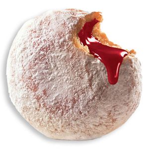 DONUTS FRUTAS VERMELHAS MELHOR BOCADO 24X70G