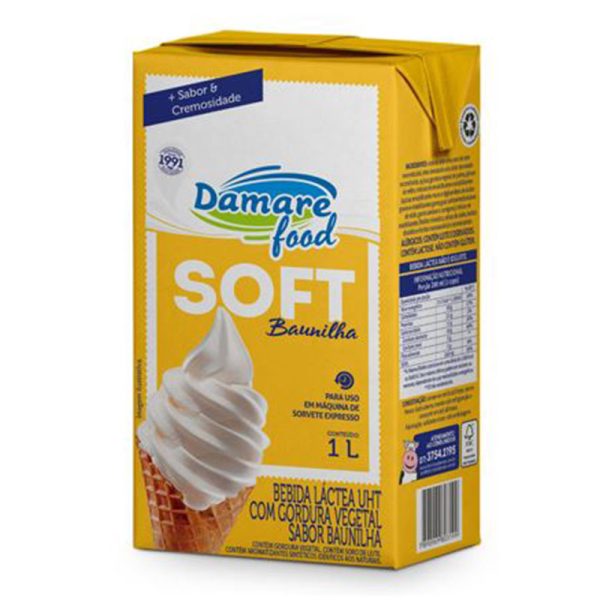 BEBIDA LÁCTEA UHT SOFT BAUNILHA 1LT