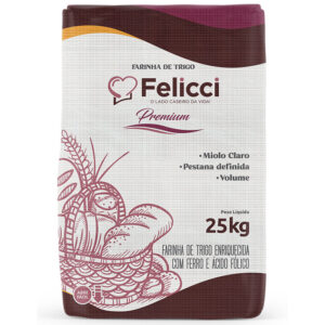 FARINHA DE TRIGO FELICCI 000 25KG PAPEL