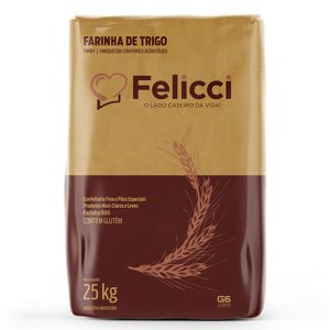 FARINHA DE TRIGO FELICCI 000 25KG PAPEL