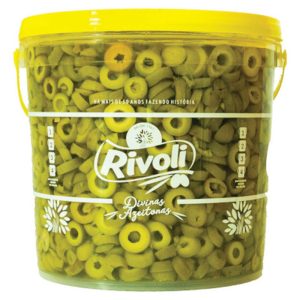 AZEITONA VERDE FATIADA RIVOLI 1,8KG