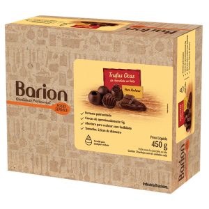 TRUFAS CHOCOLATE AO LEITE BARION 126 UNIDADES