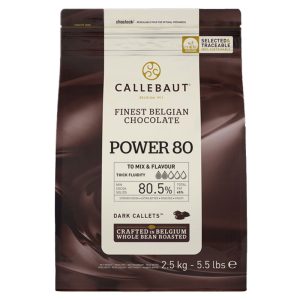 CHOCOLATE CALLEBAUT AMARGO POWER 80% 2,5KG