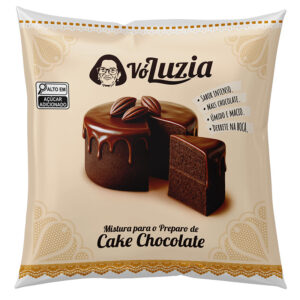 MISTURA CAKE CHOCOLATE VÓ LUZIA 2KG