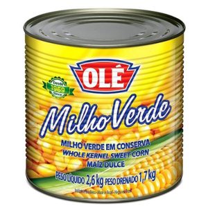 MILHO VERDE LATA OLÉ 1,7KG