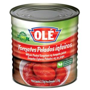 TOMATE PELADO INTEIRO OLÉ 1,5KG