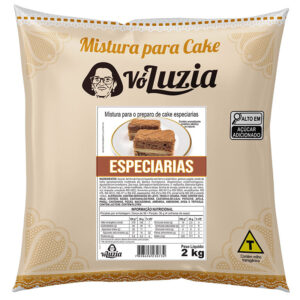 MISTURA CAKE ESPECIARIAS VÓ LUZIA 2KG