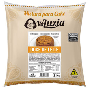 MISTURA CAKE DOCE DE LEITE VÓ LUZIA 2KG