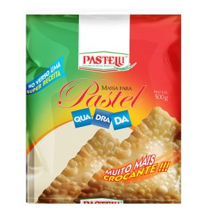 MASSA PARA PASTEL PASTELLI QUADRADA 500G