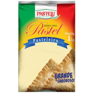 MASSA PARA PASTEL PASTELLI PASTELEIRO 1KG