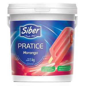 RECHEIO SIBER PRATICE MORANGO 5KG