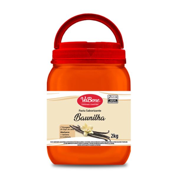 PASTA DE BAUNILHA VABENE 2KG