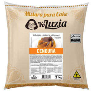 MISTURA CAKE CENOURA VÓ LUZIA 2KG