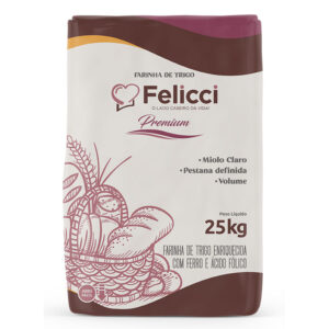 FARINHA DE TRIGO FELICCI 000 25KG PAPEL