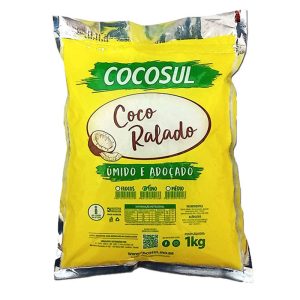 COCO RALADO FINO COCOSUL ÚMIDO 1KG