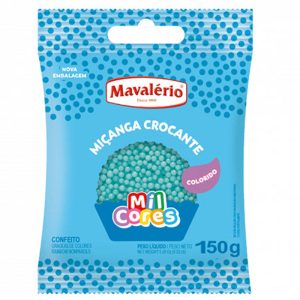 CONFEITO MAVALÉRIO MIÇANGA BABY AZUL 150G