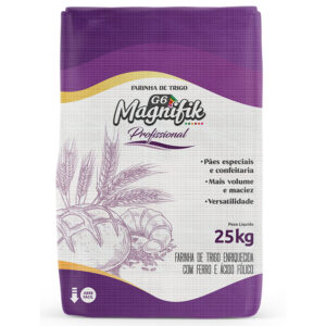 FARINHA DE TRIGO MAGNIFIK 000 25KG PAPEL