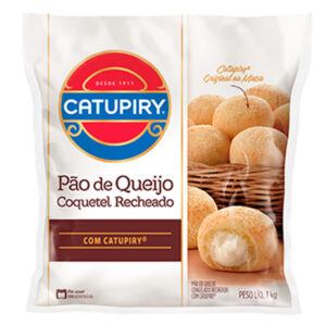 PÃO DE QUEIJO COQUETEL CONGELADO CATUPIRY 1KG