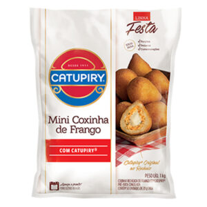MINI COXINHA FRANGO COM RECHEIO CATUPIRY 1KG