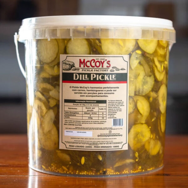 PICKLE DILL MCCOY'S 3,4KG