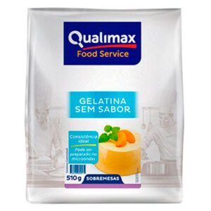 GELATINA SEM SABOR QUALIMAX 510G