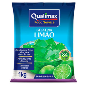 GELATINA LIMÃO QUALIMAX 1KG