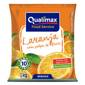 REFRESCO LARANJA QUALIMAX P/10LTS 1KG