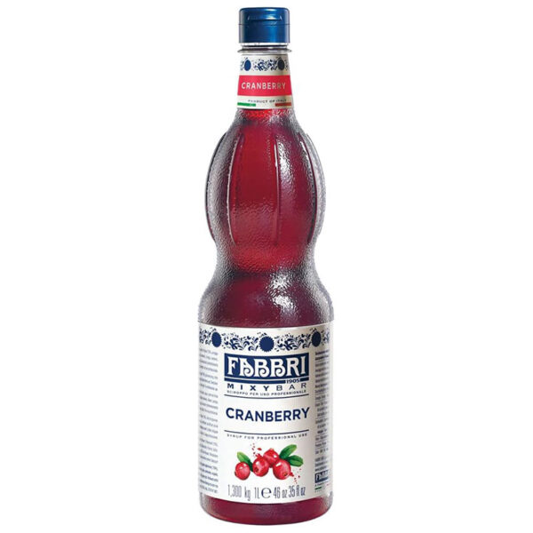 XAROPE DE CRANBERRY FABBRI 1LT