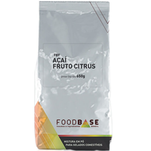 BASE FOODBASE FRUTAS CITRUS (ÁGUA) 650G