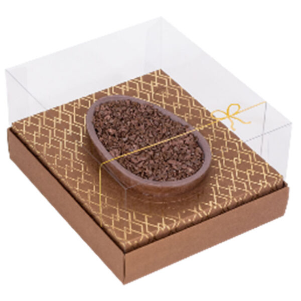 CAIXA DE OVO CLASSIC BRONZE 150/250G 5UN