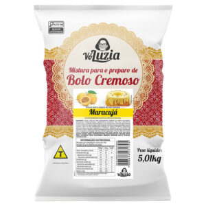 MISTURA BOLO CREMOSO VÓ LUZIA MARACUJÁ 5,01KG