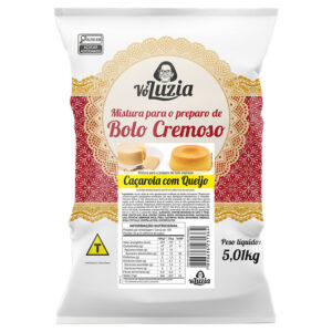 MISTURA BOLO CREMOSO VÓ LUZIA CAÇAROLA COM QUEIJO 5,01KG