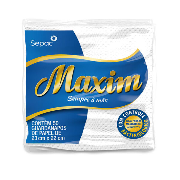 GUARDANAPO MAXIM 23X22 CM C/80 UN