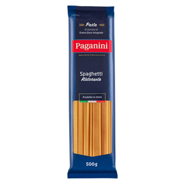 MASSA SPAGHETTI RISYORANTE PAGANINI 500G